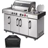 Image de Barbecue Gaz 4 Feux Kansas Ii Pro   Infrarouge   Turbo Zone   Housse Incluse