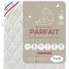 Image de Ptit Lit - Matelas Enfant/Bébé Parfait - 70x140x10 cm - 2 Faces : Respirant lÉté / Douillet lHiver - Déhoussable - Anti Acarien