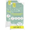 Image de Lot de 2 Protèges Matelas Bébé Bamboo - 70x140 cm - Alèse Imperméable - Viscose Douce - Sans traitement chimique