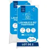 Image de Lot de 2 Protèges matelas Bébé - 70x140 cm - Alèse Imperméable et Micro Respirante - Lavable à 90°C - Souple et Silencieux