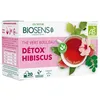 Image de Biosens Thé Vert Bouleau Détox Hibiscus Bio 30g