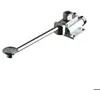 Image de Mitigeur de lavabo instantané - DELABIE - MIXFOOT - commande au pied - hauteur réglable - gris