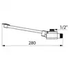 Image de Mitigeur lavabo delabie mixfoot 739100 commande au pied chrome 090086