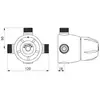 Image de Mitigeur thermostatique centralisé premix confort 3 4 débit 55 delabie 731002 483670