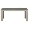 Image de Table à manger rectangulaire 10pers. Avec rallonge - fabrication française