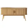 Image de Meuble tv 2 portes coulissantes l120 cm - ernest