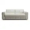 Image de Canapé 3 places convertible avec ouverture express en tissu l207 cm - cameron