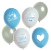 Image de Ballons de baudruche - LE GEANT DE LA FETE - Bleu - Latex - Gonflable à lhélium - 6 pièces