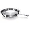 Image de Poêle à frire Chef en inox non revêtu - D: 30 cm - lisse (sans couvercle)