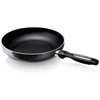 Image de Poele Pro Induc Athracite 22 Cm En Aluminium - Interieur Revetu Gaufre -tous Feux