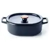 Image de Cocotte Beka Nori Fonte Émaillée Roval 31 Cm 5,5 L Noire