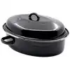 Image de Plat À Rôtir Beka Roasty'cook Émaillé 32 Cm Noir 4,3 L