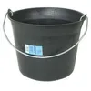Image de Seau maçon - plastique - noir - 11 L
