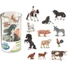 Image de PAPO - Tube de 12 Mini Plus Figurines Ferme - Mixte - À partir de 3 ans