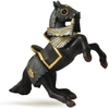 Image de Papo Cheval En Armure Noire
