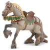 Image de Figurine Cheval Papo Médiéval-fantastique 39821 Marron Plastique