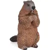 Image de Figurine Marmotte PAPO - Jouet pour enfant de 3 ans et plus - Marron et noir