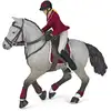 Image de Papo Cheval De Concours Et Sa Cavalière
