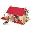 Image de Figurine Ma première ferme - PAPO - Rouge et beige - Pour enfant à partir de 3 ans