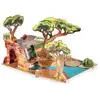 Image de Décor 3d Papo La Vie Sauvage 42 X 33 X 27,5 Cm Beige Autres