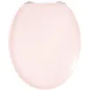 Image de GELCO DESIGN Abattant WC Dolce - Charnières inox - Bois moulé - Rose crystal