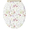 Image de Abattant wc en mdf flore soft close