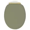 Image de Abattant wc samba mdf kaki déclipsable soft close