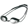 Image de Lunettes de natation Arena Tracks Mirror noir avec des verres effet miroir