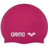 Image de Bonnet de natation - Arena - Classic Silicone - Rose fluo - 100% silicone - Pour enfants de plus de 8 ans