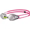 Image de Lunettes de natation Arena Tracks argenté lime rose avec verres à effet miroir enfant