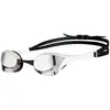 Image de Lunettes Arena Cobra Ultra Swipe blanc avec verres argenté