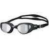 Image de Lunettes de natation Arena The One noir avec verres à effet miroir gris