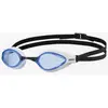 Image de Lunettes de natation Arena Air Speed noir blanc avec verres bleu