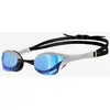 Image de Lunettes de natation Arena Cobra Ultra Swipe gris avec verres bleu