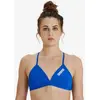 Image de Haut de bikini Arena Team Tie Back Solid bleu blanc femme - 32