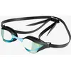Image de Lunettes Arena Cobra Core Swipe Mirror noir avec verres à effet miroir vert bleu