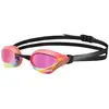Image de Lunettes de natation Arena Cobra Core Swipe rose avec verres à effet miroir rose