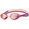 Image de Lunettes de natation Arena Air Speed lilas blanches rouges avec verres miroir bleus