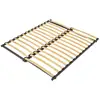 Image de Sommier à lattes de 88 à 162x185 extensible - 27 lattes bois - fabrication française C054EX185