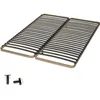 Image de Sommier à lattes 2x80x200 Theta - 48 lattes bois - Fabrication française