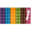 Image de Cire À Bougie 6 Couleurs Vives 240 G + Mèche