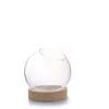 Image de Graine Créative - Vase globe avec socle en Bois Ø20cm