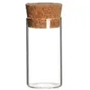 Image de Tube verre 6.5cm avec bouchon liège