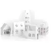 Image de Lot De 4 Maison Blanches