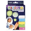 Image de Kit de modelage phosphorescent pour gommes - GRAINE CREATIVE - Lot de 6 pains - Patagom - Phosphorescent