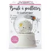 Image de Boule à neige - GENERIQUE - 8 cm - Verre de haute qualité - Décoration intérieure - Paillettes incluses