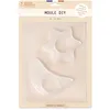 Image de Moule Pour Bougeoirs Lune/ Etoile 11 Cm