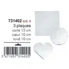 Image de Lot De 3 Plaques A Picots Perlou