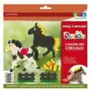 Image de Perlou - Kit De Perles A Repasser Theme Chevaux