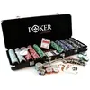 Image de Jeu de casino - SMIR - World Poker Tour - Malette alu noir Grimaud 500 jetons américains